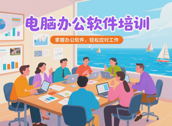 赤峰计算机office电脑办公软件培训